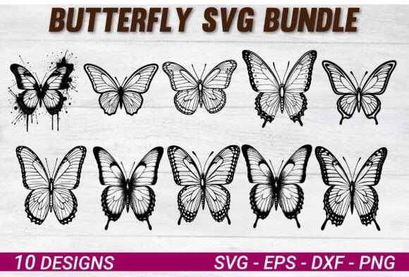 Butterfly SVG for Crafts & Graphics