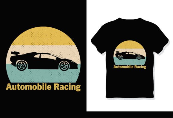 Retro Auto Graphics for T-Shirt Designs