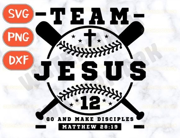 Team Jesus Go and Make Disciples Svg for Graphics